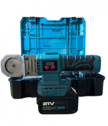 Бесщеточный аккумуляторный паяльник для ППР , 4Ah,аккум. 2шт, Кейс, З/У GROWER (20,25,32mm)