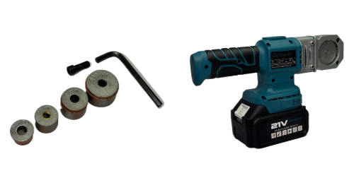 Бесщеточный аккумуляторный паяльник для ППР , 4Ah,аккум. 2шт, Кейс, З/У GROWER (20,25,32mm)