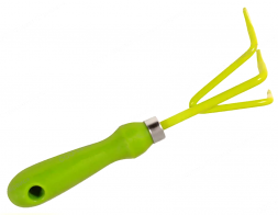 Рыхлитель (культиватор) 3-х зуб.(пластик.ручка) FT 402-E