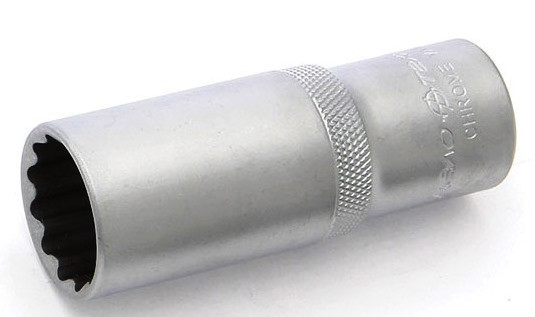 622224 Головка 12-ти гранная удлиненная х 24мм 1/2&quot; (10шт)