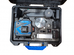 Лазерный уровень 4D 16 лучей зеленый КЕЙС  X-PERT