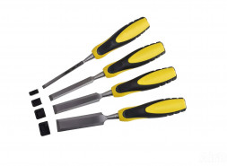 Набор стамесок плоских 6-12-20-25мм КРЕОСТ