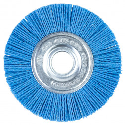 Щетка из нейлона  150мм*22мм (плоская для УШМ)