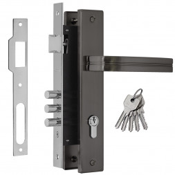 Замок врез. N106-85 M (графит)