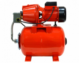 Насосная станция NS-1000/24C  ( чугун, 1000Вт, гидробак 24л, напор 50м, подача воды 52л/мин)  BRAIT