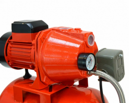 Насосная станция NS-1000/24C  ( чугун, 1000Вт, гидробак 24л, напор 50м, подача воды 52л/мин)  BRAIT