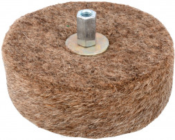 44059 Насадка круг войлочный для дрели  100*20мм "Авто Дело"