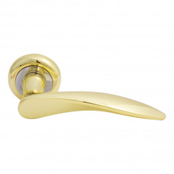 Ручка дверная AL 38С (2) золото  &quot;Нора-М&quot;