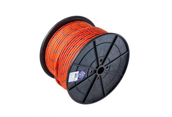 Канат полипропиленовый плетеный 14мм 16пр. серд.(100м)