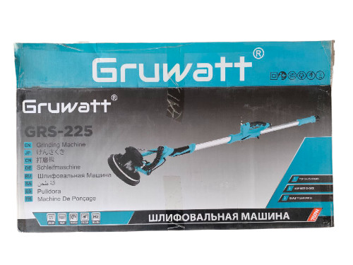 Шлифовальная машина для стен и пот. D 225 мм, 110/240 Вт  GROWER
