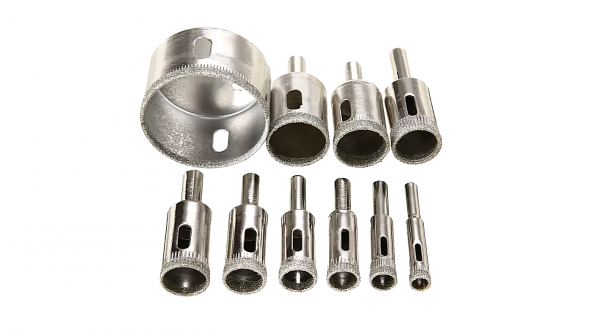 Сверло трубчатое (алмаз)  45мм КРЕОСТ/СЕБ