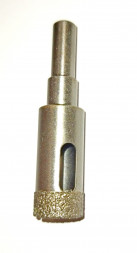 Коронка алмазная вакууммного спекания по керамограниту 12мм CRAFTMATE (2шт)