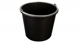 Ведро строительное 20л стандарт черное