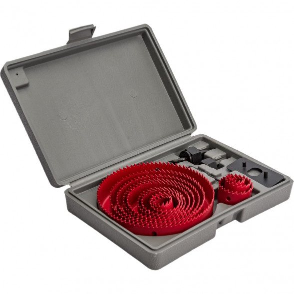 Набор коронок по дереву 16шт. КРЕОСТ