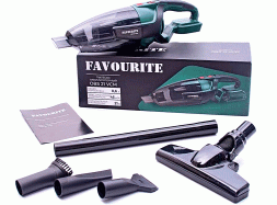 Пылесос аккумуляторный OBS 21 VCM  Li-ion, 21В, 2/4Ач FAVOURITE