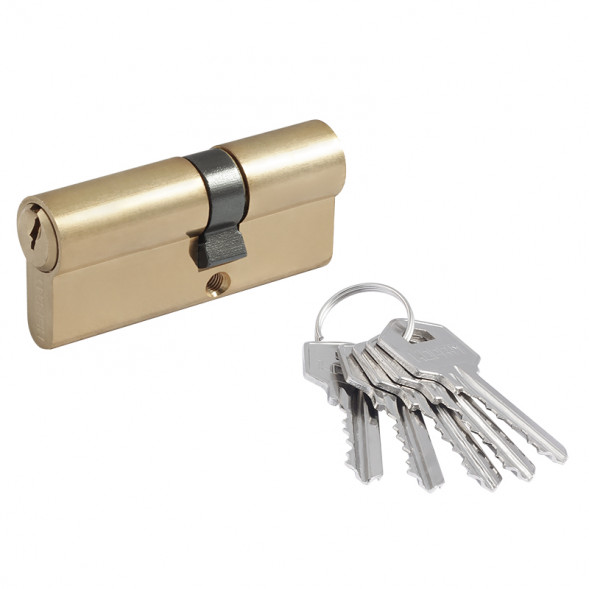 Цилиндр.мех-м ЛУ-80 (латунь) (45-35)  &quot;Нора-М&quot;