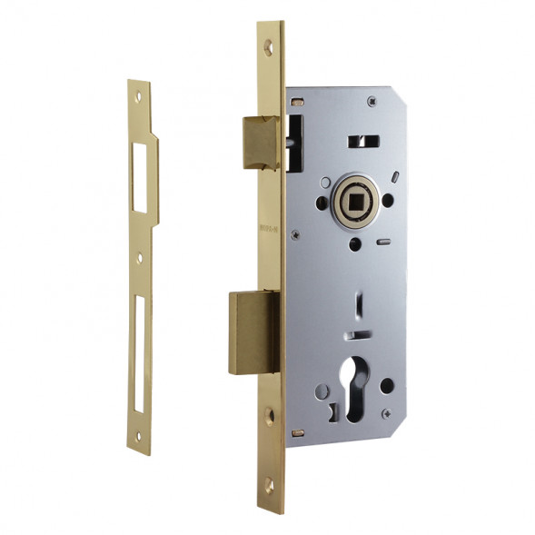 Корпус замка КЗВ-102 (85мм) (золото) 45мм  "Нора-М"