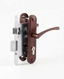 Замок врезной ОМЕГА ЗВ 7.02 (медь)