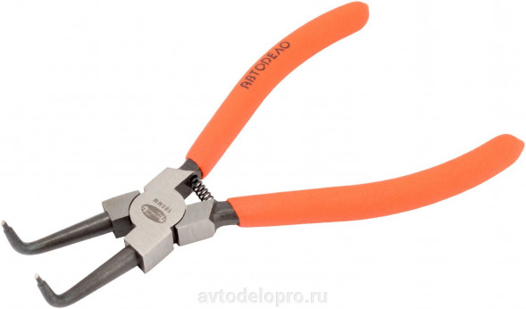 30413 Зажим для стопорных колец 180мм (загнутый) (съемник) АвтоДело