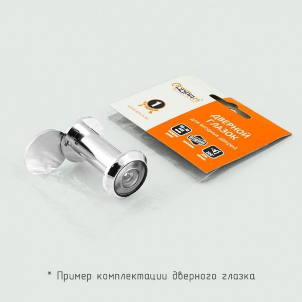 Глазок дв. №30П/16/200/40-70 (хром)  &quot;Нора-М&quot;