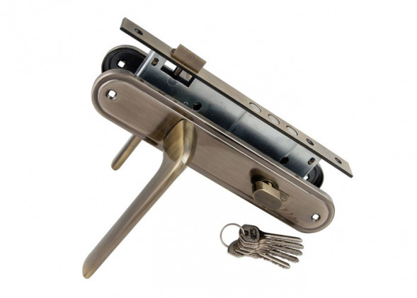 Замок врезной S-Locked 185-45/3 мод.840 AB бронза