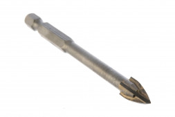 Сверло по керамике QUATRO 10 мм  ЭКОНОМ SKOLE (+10хв эко)