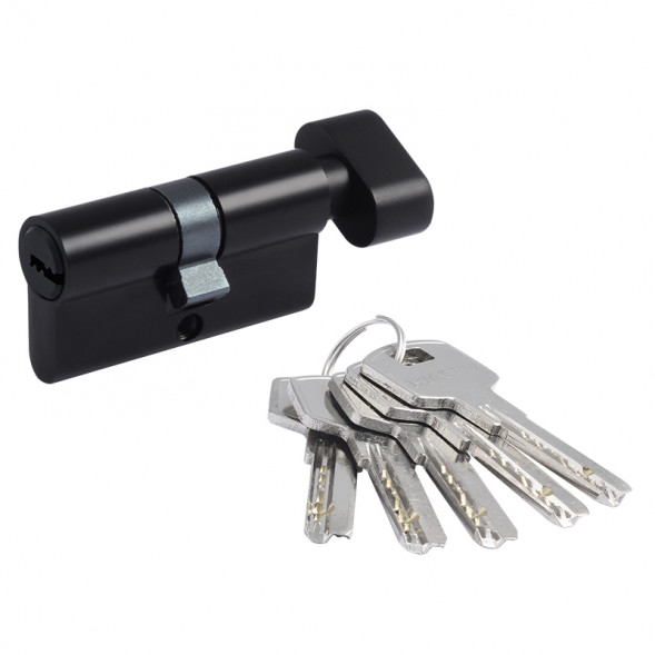 Цилиндр.мех-м STD AL  ЛПВ-60 (30-30) (черный)