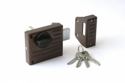 Замок накладной ЗЕНИТ ЗН1-2.1 медь