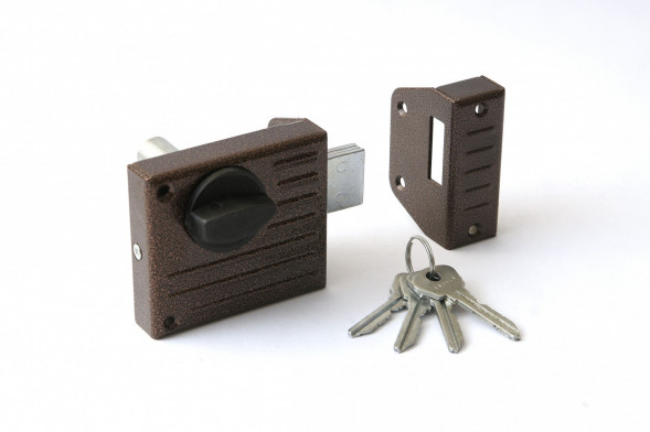 Замок накладной ЗЕНИТ ЗН1-2.1 медь