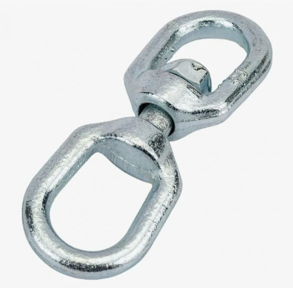 Вертлюг (петля-петля) VPP 6мм оцинк.