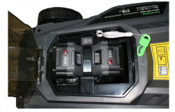 Газонокосилка аккумуляторная OBS 21 WET PROF  21В+21В, 4Ач, бесщет. FAVOURITE