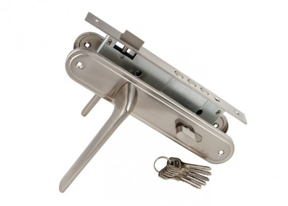 Замок врезной S-Locked 185-45/3 мод.840 SN сатин