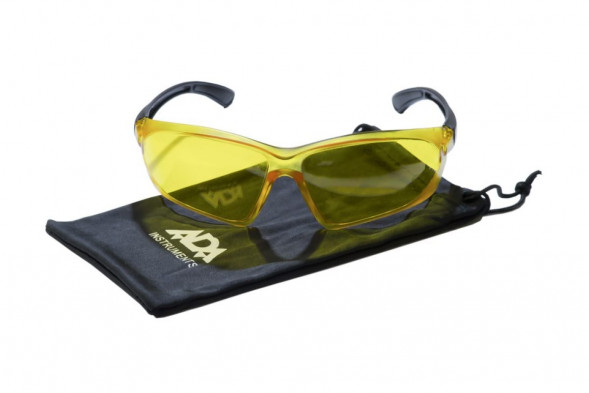Очки защитные желтые ADA VISOR CONTRAST