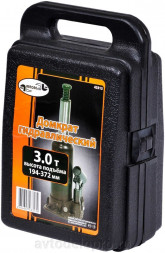 43313 Домкрат гидр.3,0т (194-372мм в футляре) АвтоДело