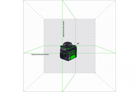 Лазерный уровень ADA CUBE 2-360 Green