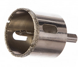 Сверло трубчатое алмаз.с направляющим сверлом 55мм SKOLE/YDS