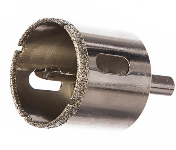 Сверло трубчатое алмаз.с направляющим сверлом 55мм SKOLE/YDS