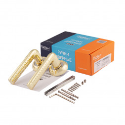 Ручка дверная AL 101А AL хром "Нора-М"