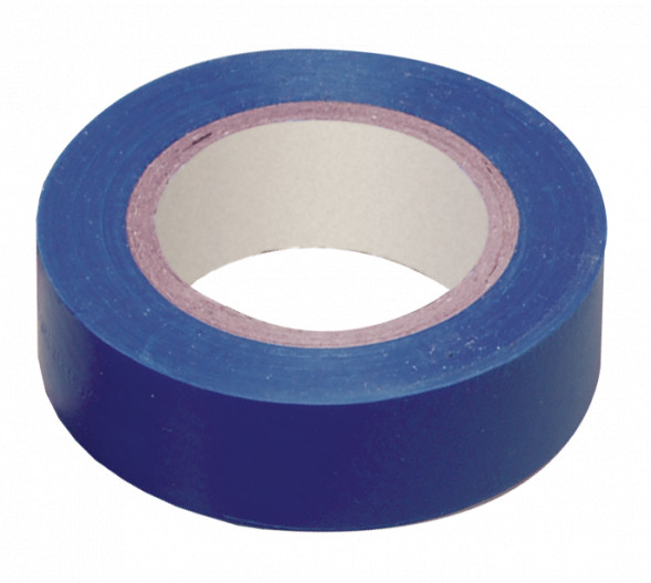 Изолента ПВХ 20м синяя