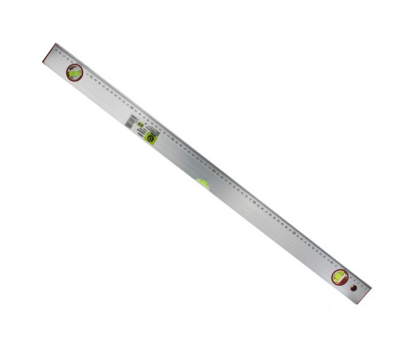 Уровень строительный алюминиевый, 3 глазка, 80см ON