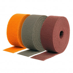 Нетканый абразивный материал в рулоне SUF 600 (серый), 115мм*10м SMIRDEX (карбид кремния, ультра)