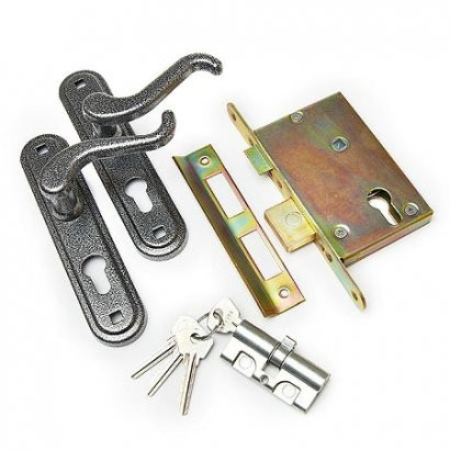 Замок врезной ЗЕНИТ ЗВ4-3.02 серебро