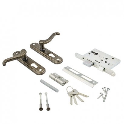 Замок врезной ЗЕНИТ ЗВ4-3.02 серебро