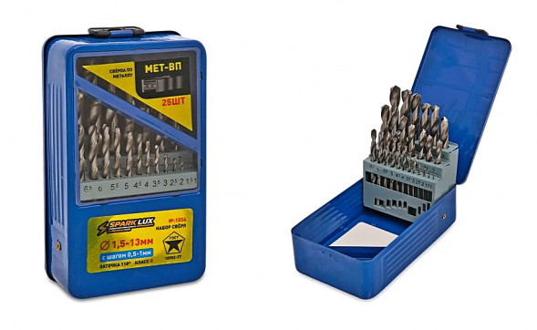Набор сверл 25 предметов по металлу X-PERT