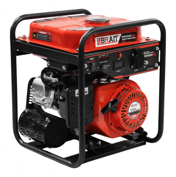 Генератор бензиновый инверторный BR5000iO2 BRAIT