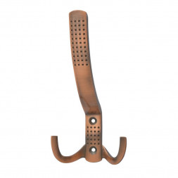 Крючок-вешалка №11 3-х рож. (ст.медь)  &quot;Нора-М&quot;