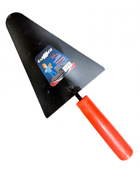 Мастерок (кельма) бетонщика (треугольник) 200мм