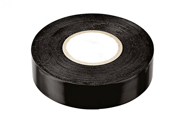 Изолента ПВХ 10м черная