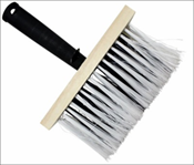 Кисть-макловица 150х65 мм, искусственная щетина, деревянный корпус, пластиковая ручка ON