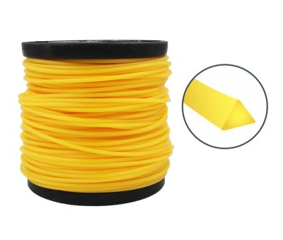 Леска триммерная &quot;Треугольник&quot; диаметр 3,0мм х 80м ON